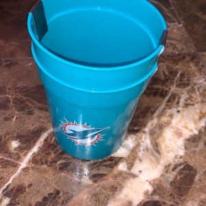 2Pack Miami Dolphins Cups